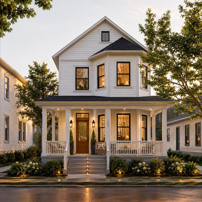The Juniper semi-custom home model by M&M Homes, available for selection in Northeast Florida