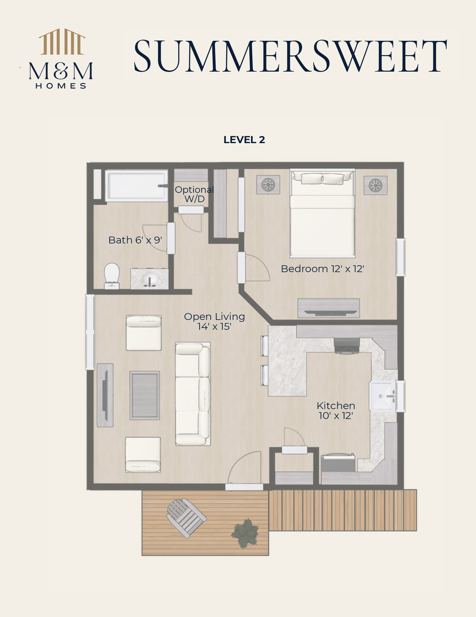 Summersweet home model floor plan from M&M Homes semi-custom collection, Northeast Florida Summersweet home model floor plan from M&M Homes semi-custom collection, Northeast Florida